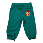 Moschino Completo 2 Pezzi Felpa-Pantalone tinta unita Verde per Neonato MZF060 VERDE MOSCHINO 
