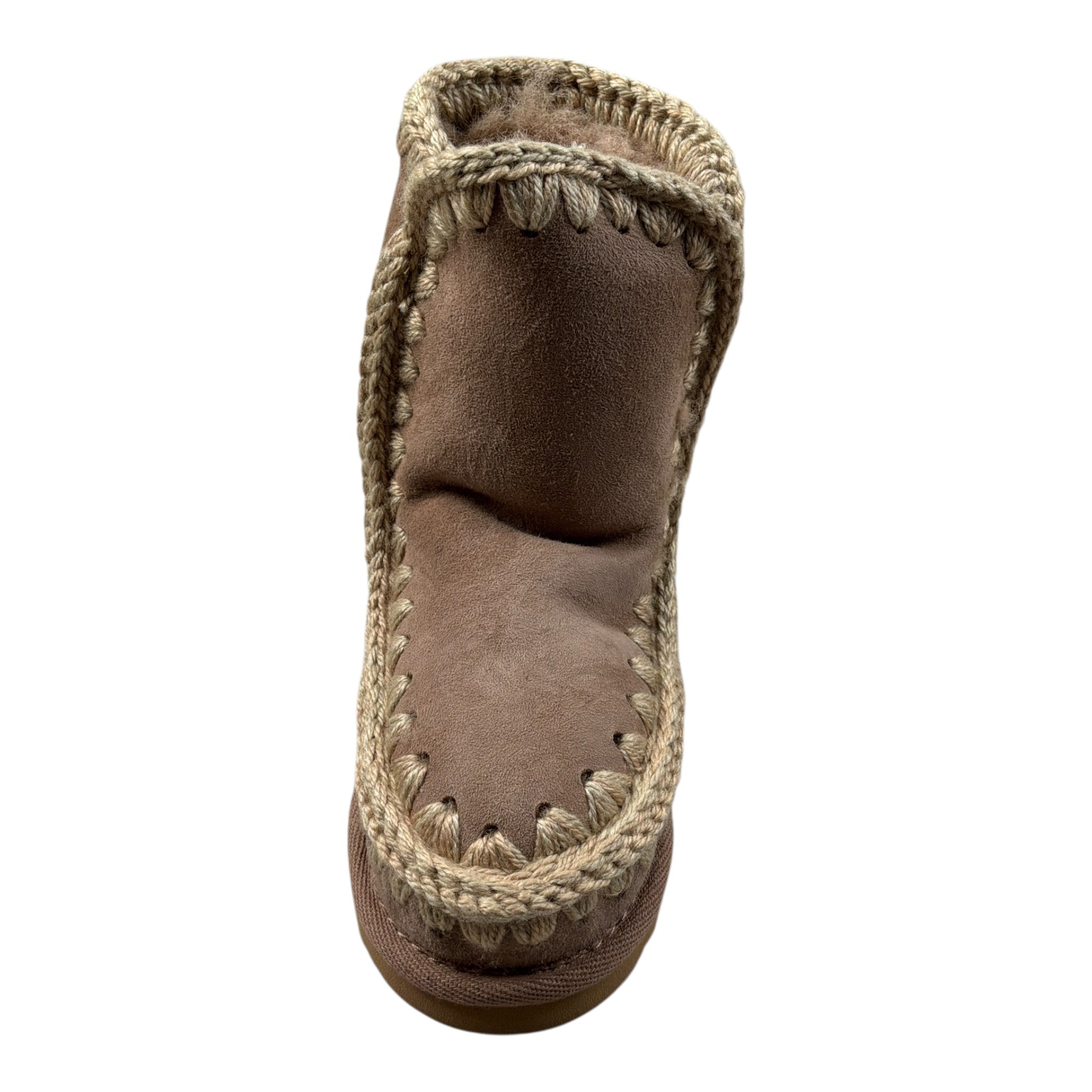 Mou Stivali tinta unita con Logo Beige per Bambina MUFK101000A BEIGE MOU 