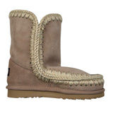 Mou Stivali tinta unita con Logo Beige per Bambina MUFW101000A BEIGE MOU 