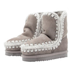 Mou Stivali tinta unita con Logo Fango per Bambina MUFW101001A FANGO MOU 