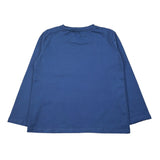 Mousse Shirt Girocollo tinta unita con Frozen Blu per Bambina SISTERICEJ BLU MOUSSE 