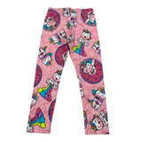 Mousse Leggins tinta unita con Stampe Rosa per Bambina UNISTAR ROSA MOUSSE 