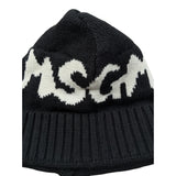 Msgm Cappello tinta unita con Logo Nero per Bambina F4MSJUHT077 NERO MSGM 