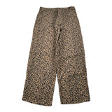Msgm Pantalone tinta unita con Stampa Maculata Marrone per Bambina F5MSJGPA130 MARRONE MSGM 