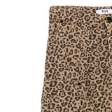 Msgm Pantalone tinta unita con Stampa Maculata Marrone per Bambina F5MSJGPA130X MARRONE MSGM 