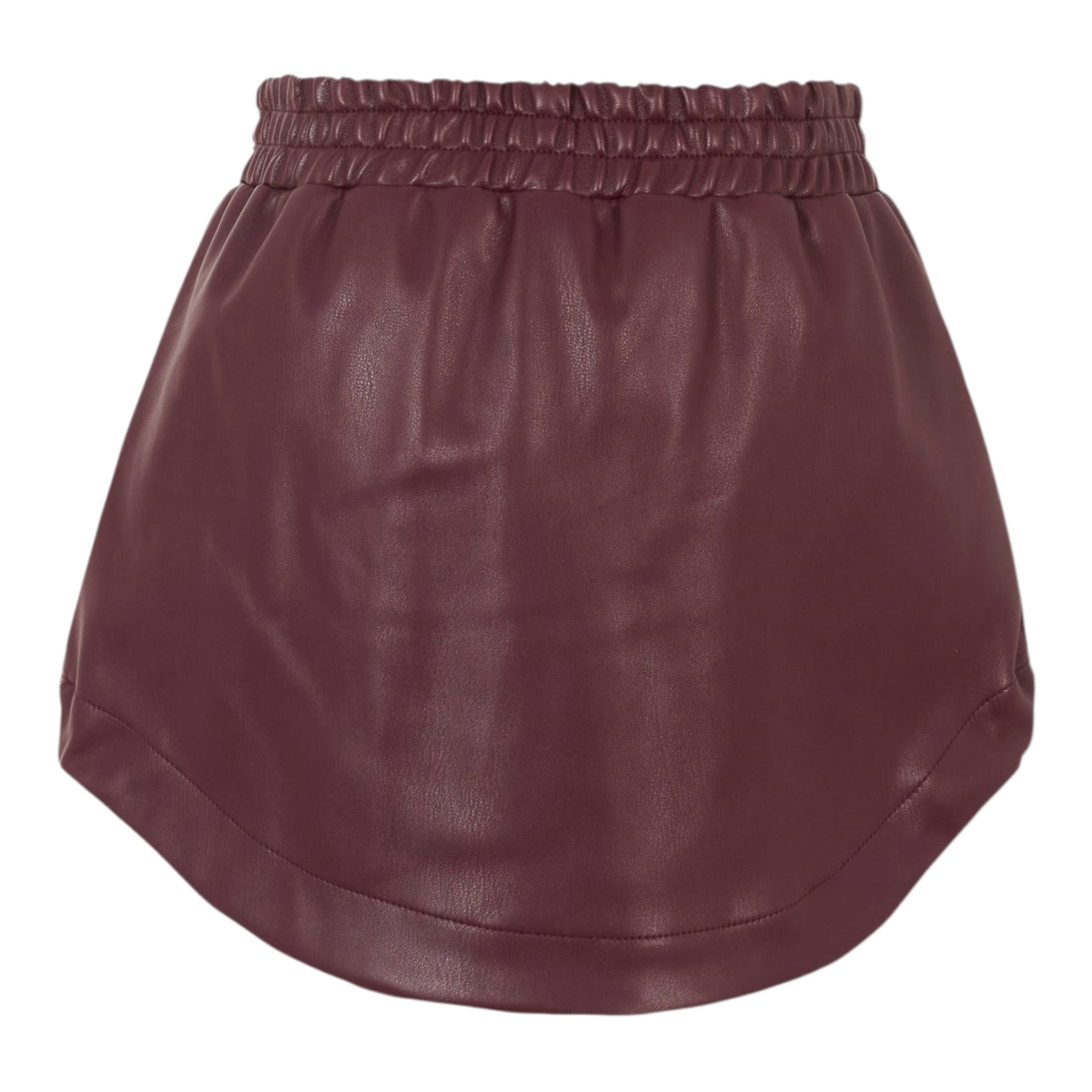 Msgm Gonna Ecopelle tinta unita Vinaccia per Bambina F5MSJGSK107X VINACCIA MSGM 