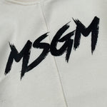 Msgm Abito Modello Felpa tinta unita con Stampa Panna per Neonata F5MSNGDR287 PANNA MSGM 