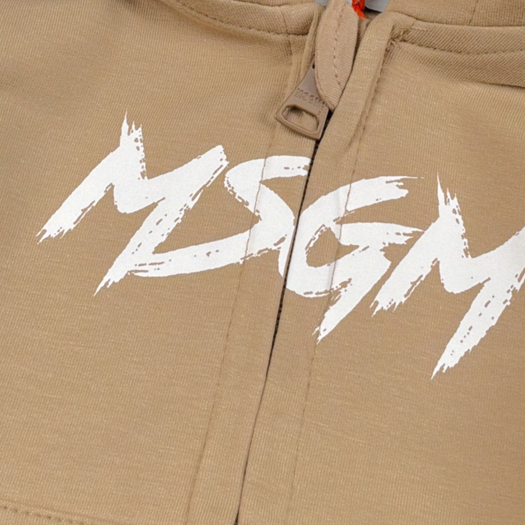 Msgm Completo 2Pz Felpa-Pantalone Beige per Neonato F5MSUNSF281N BEIGE MSGM 