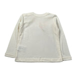 Msgm Shirt tinta unita con Stampa Panna per Bambina F5MSUNTH284J PANNA MSGM 