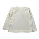 Msgm Shirt tinta unita con Stampa Panna per Bambina F5MSUNTH284J PANNA MSGM 