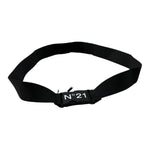 N°21 Cintura tinta unita con Logo Nero per Bambina N214A3 NERO N°21 