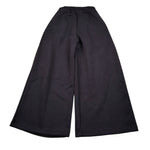 Naida Pantalone tinta unita Modello Palazzo Nero per Bambina NAPA332 NERO NAIDA 