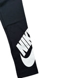 Nike Leggins tinta unita con Logo Nero per Bambina 3UC723 NERO NIKE 