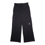 Nike Pantalone Tuta tinta unita con Logo Modello Palazzo Nero per Bambina 45D481 NERO NIKE 