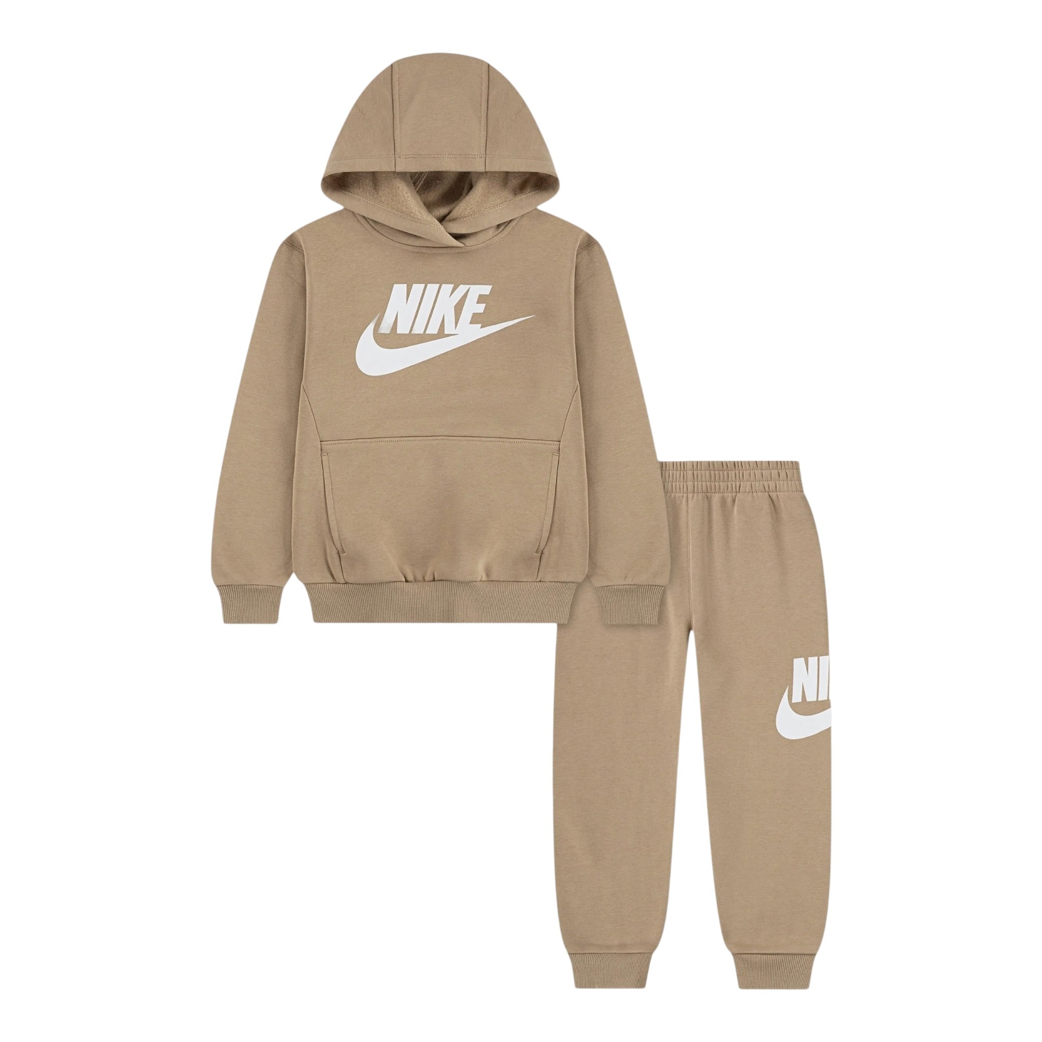 Nike Completo 2 Pezzi Felpa-Pantalone tinta unita Beige per Neonato 66L135OX BEIGE NIKE 