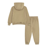 Nike Completo 2 Pezzi Felpa-Pantalone tinta unita Verde per Neonato 66N241 VERDE NIKE 