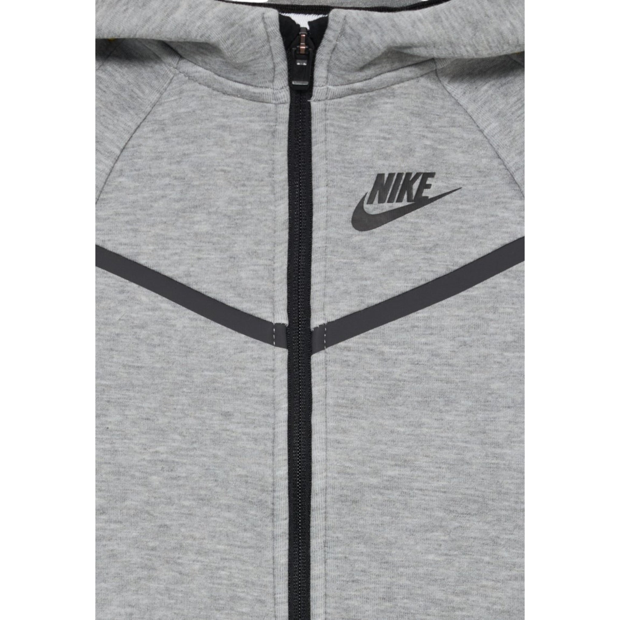 Nike Completo 2 Pezzi Felpa-Pantalone tinta unita Grigio per Neonato 86M880N GRIGIO NIKE 