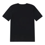 Nike T-Shirt Girocollo Tinta Unit con Stampe Nero per Bambino 86N503 NERO NIKE 