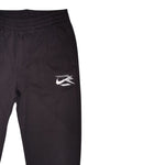 Nike Pantalone Tuta tinta unita con Logo Nero per Bambino 9Q1094 NERO NIKE 