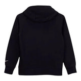 Nike Felpa tinta unita con Cappuccio E Stampa Nero per Bambino 9Q1208X NERO NIKE 