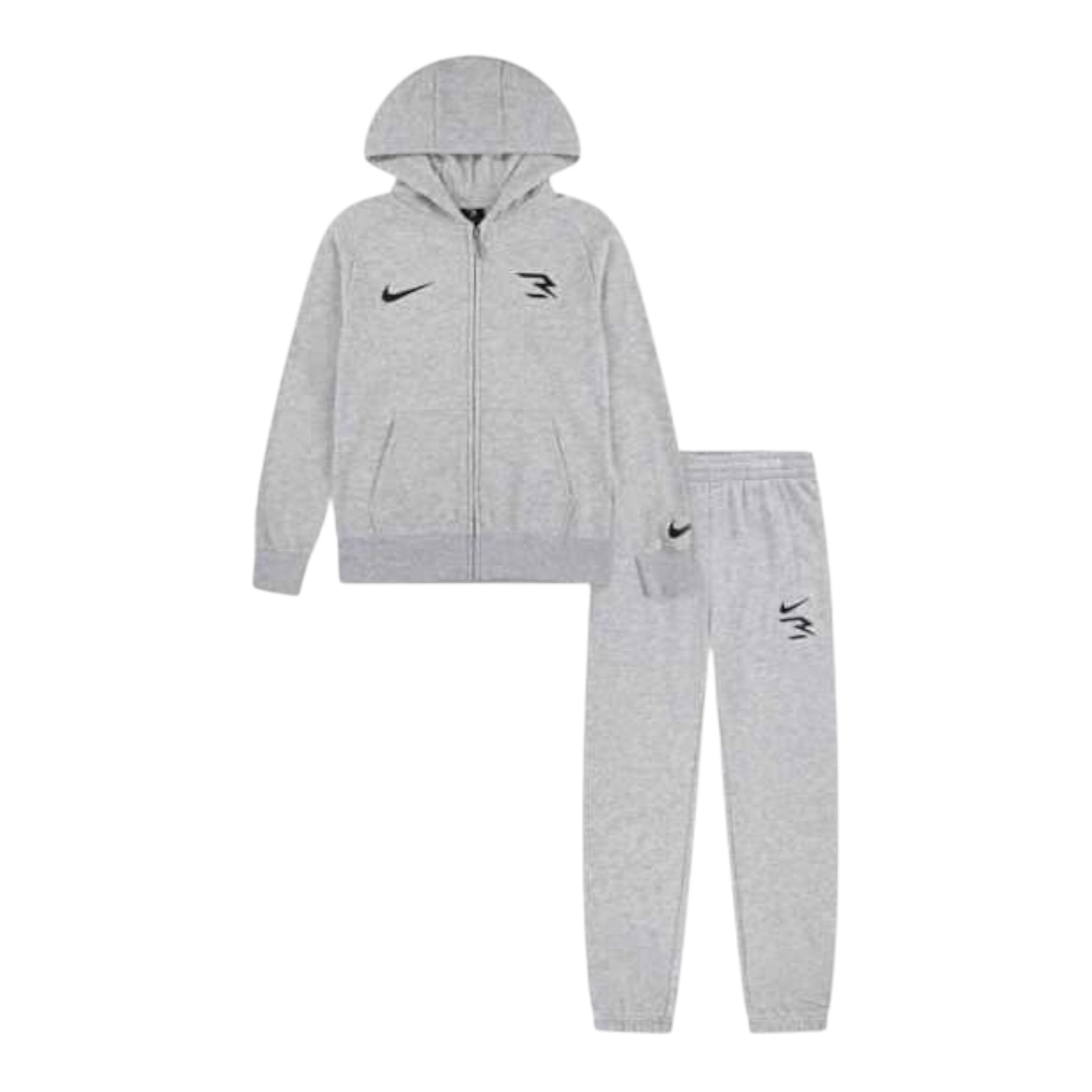Nike Completo 2 Pezzi Felpa-Pantalone Grigio per Bambino 9Q1216XX GRIGIO NIKE 