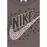 Nike Completo 2 Pezzi Felpa-Pantalone tinta unita Fango per Neonata N432 FANGO NIKE 