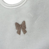 Ninnaoh Bavetta Bicolore con Stampa Bianco/Beige per Neonata PR219760 BIANCO/BEIGE NINNAOH 