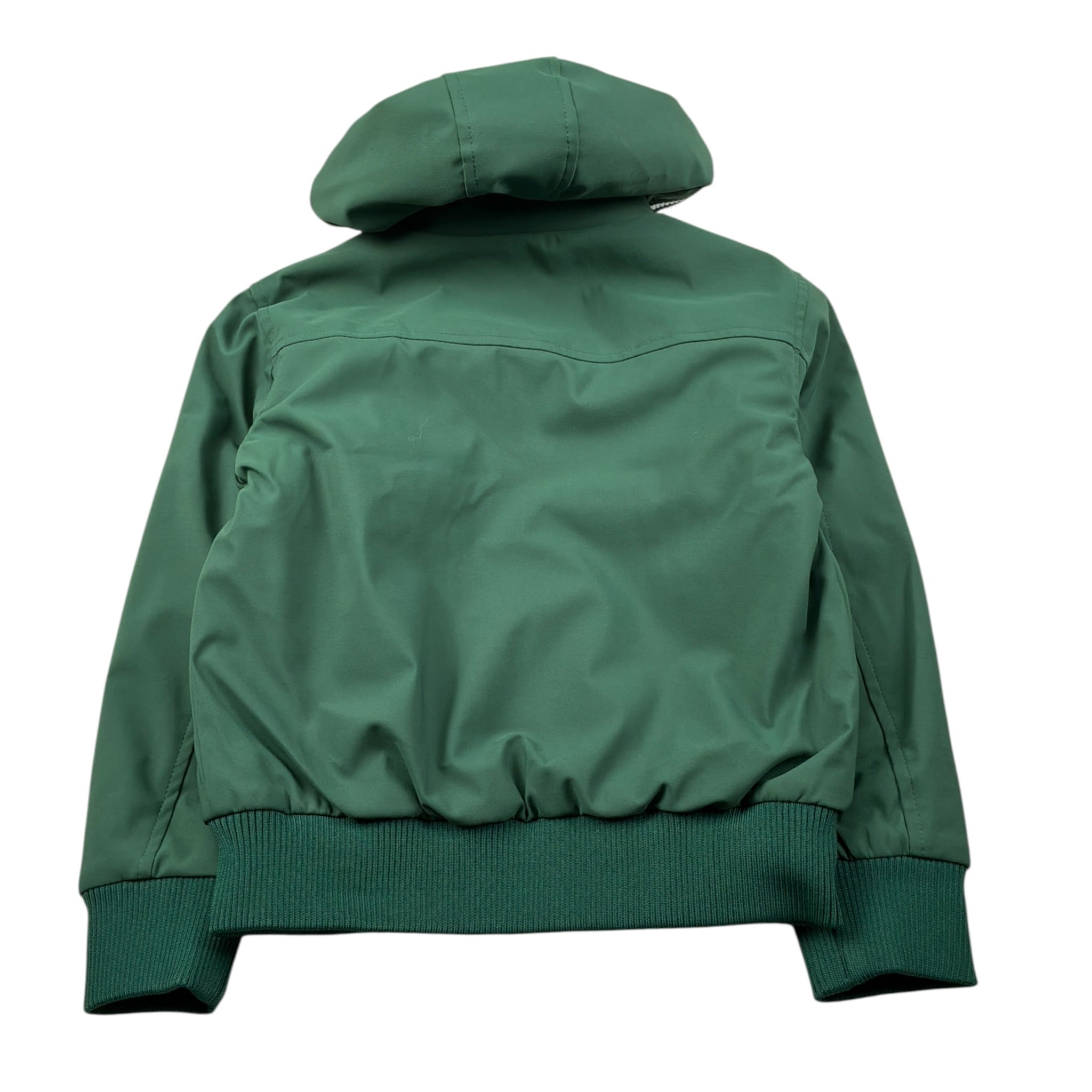 North Sails Giubbino tinta unita con Cappuccio Verde per Bambino NBA26017GB VERDE NORTH SAILS 