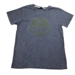 North Sails T-Shirt tinta unita con Stampa Blu per Bambino NBA26036TS BLU NORTH SAILS 