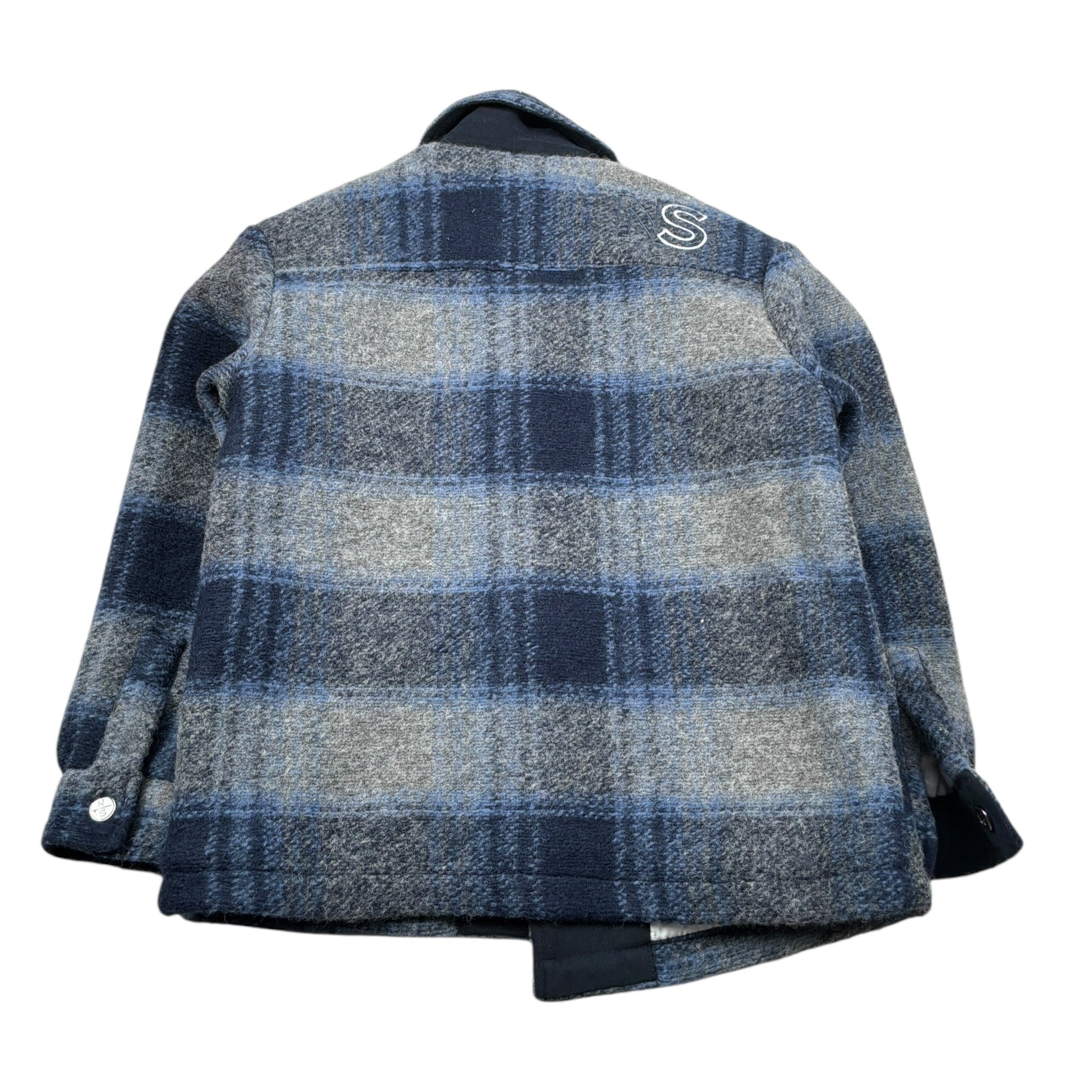 North Sails Giubbino Modello Camicia tinta unita con Fantasia A Quadri Blu per Bambino NBA26040CA BLU NORTH SAILS 