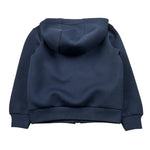 North Sails Felpa tinta unita con Zip E Cappuccio Blu per Bambino NBA26049FE BLU NORTH SAILS 