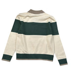 North Sails Polo Bicolore con Fantasia A Righe Panna per Bambino NBA26056PO PANNA NORTH SAILS 