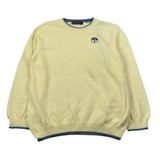 North Sails Maglia tinta unita con Logo Giallo per Bambino NBA26076MA GIALLO NORTH SAILS 
