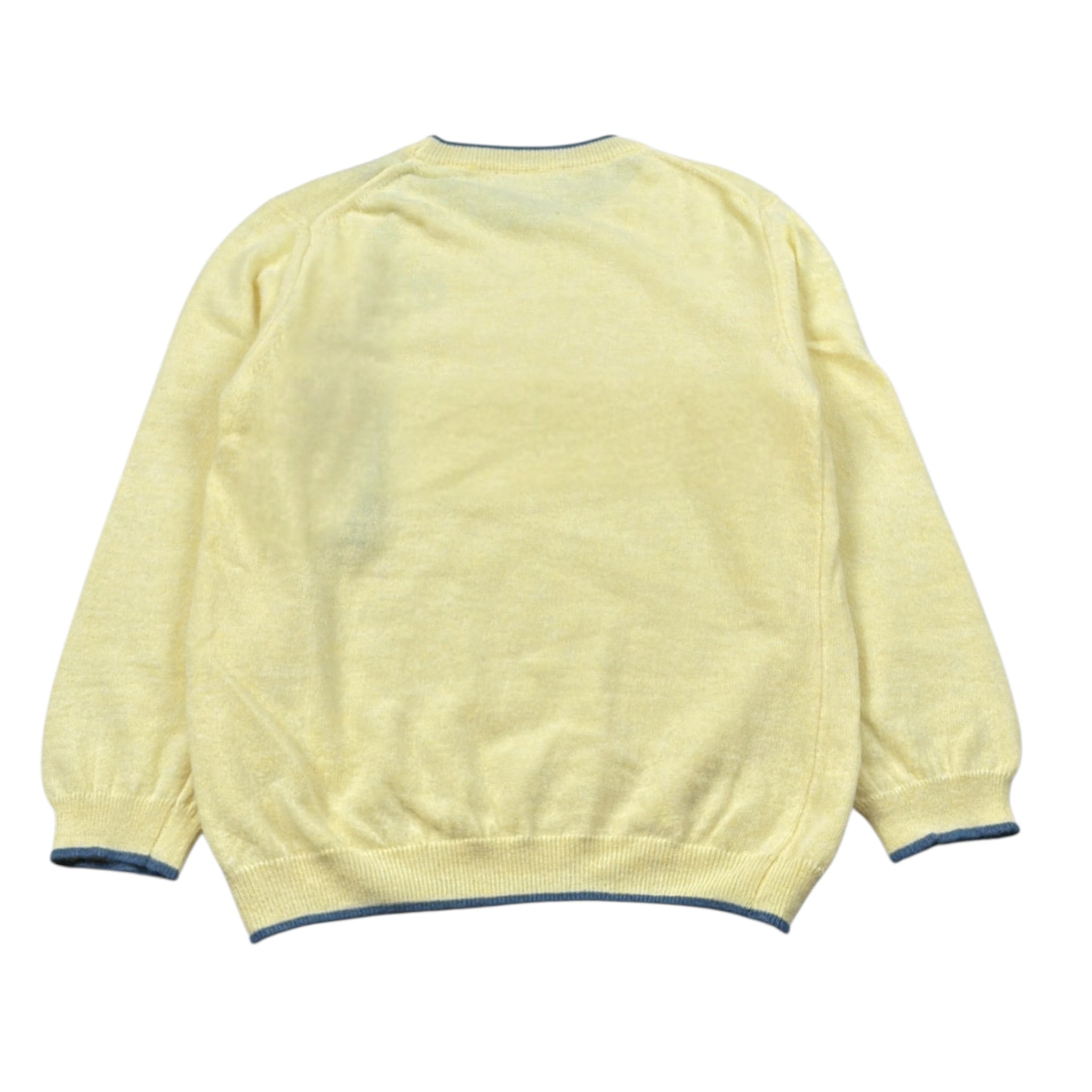 North Sails Maglia tinta unita con Logo Giallo per Bambino NBA26076MA GIALLO NORTH SAILS 