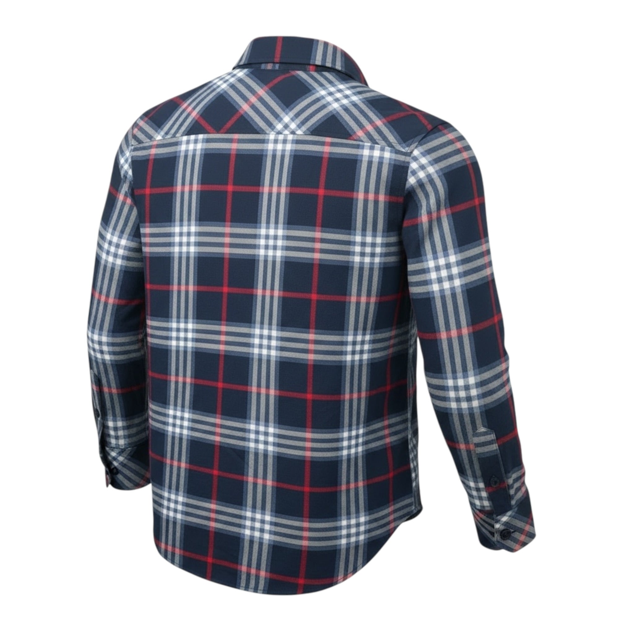 North Sails Camicia tinta unita con Stampa A Quadri Blu per Bambino NBA26092CA BLU NORTH SAILS 