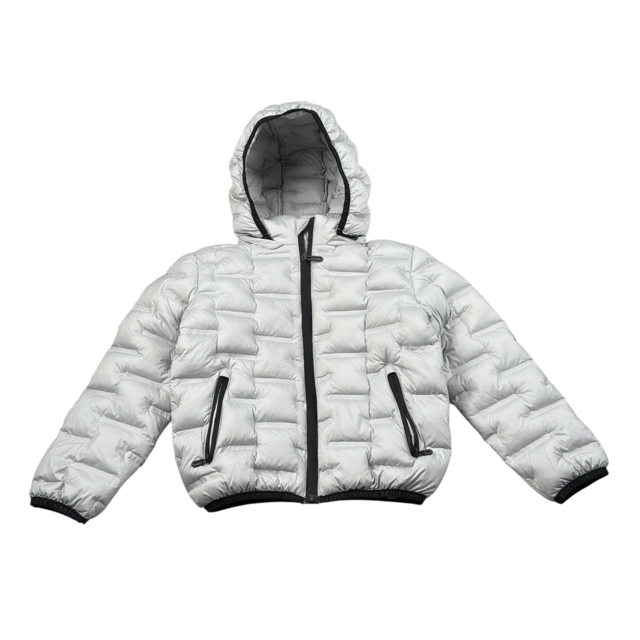 North Sails Giubbino tinta unita con Logo Grigio per Bambino NBA26098PI GRIGIO NORTH SAILS 