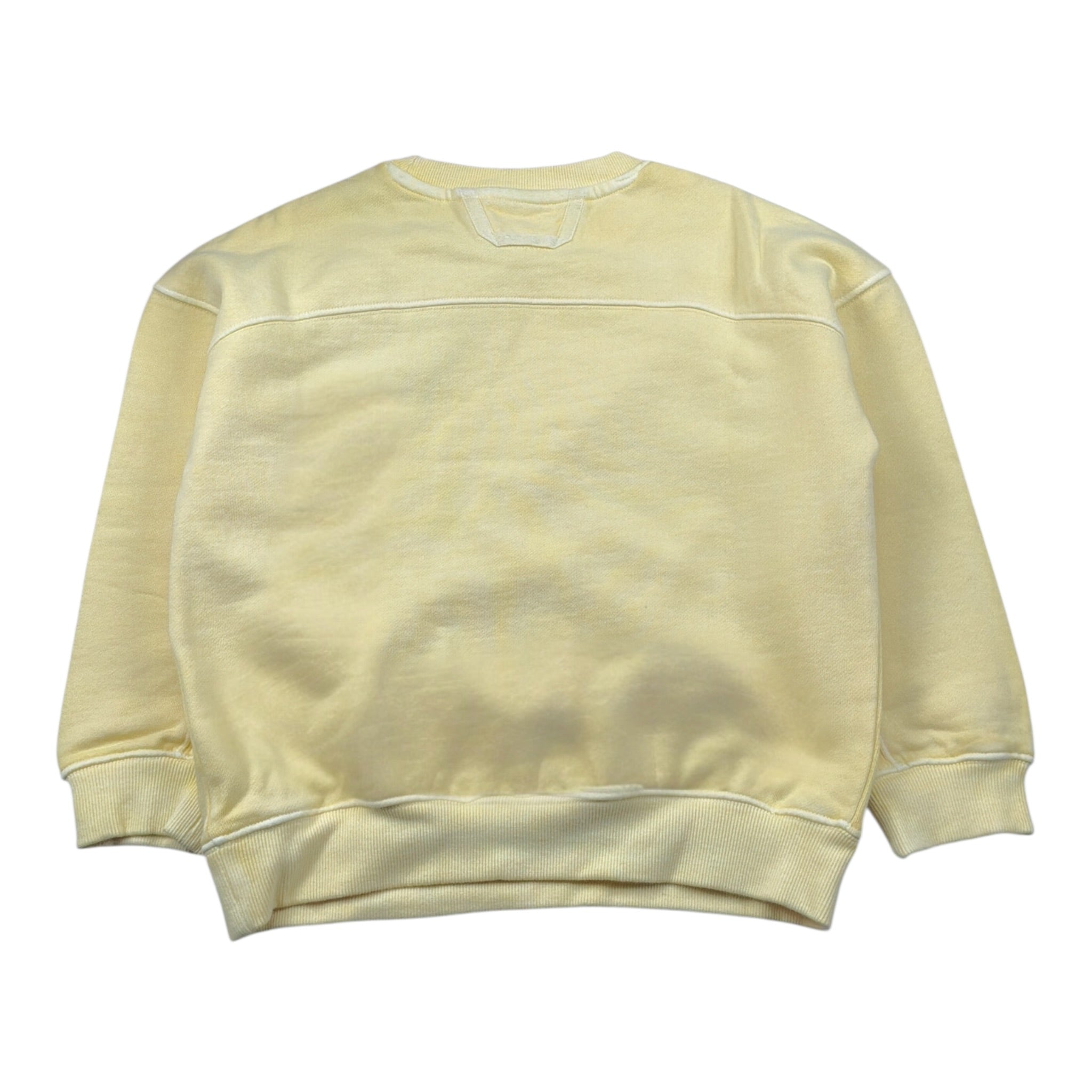 North Sails Felpa tinta unita Girocollo Giallo per Bambino NBA26107FE GIALLO NORTH SAILS 