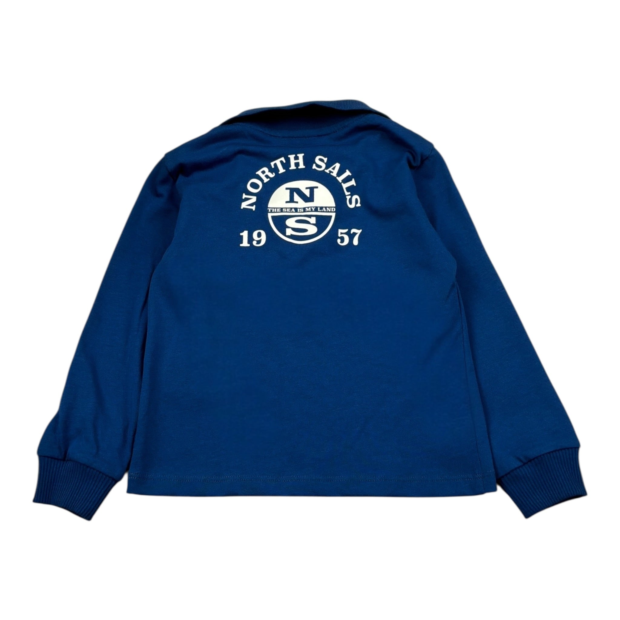 North Sails Polo tinta unita con Logo Blu per Neonato NIA26007PO BLU NORTH SAILS 