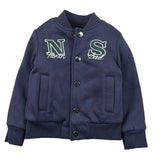 North Sails Giubbino Modello College tinta unita con Bottoni Blu per Neonato NIA26011GB BLU NORTH SAILS 