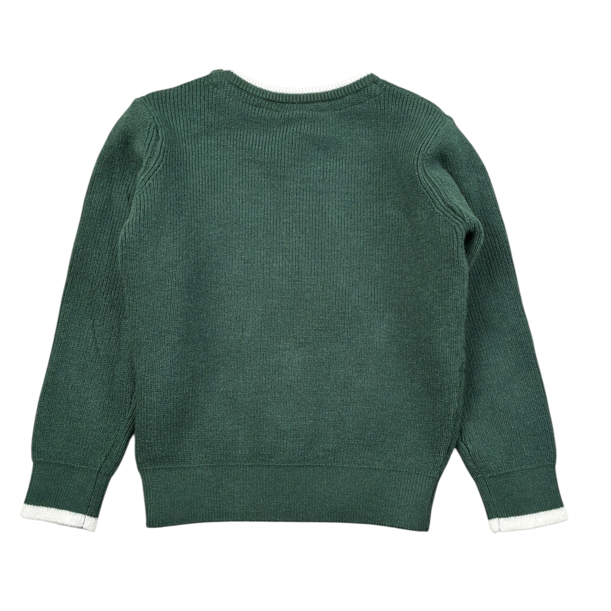 North Sails Maglia tinta unita con Logo Verde per Neonato NIA26021MA VERDE NORTH SAILS 