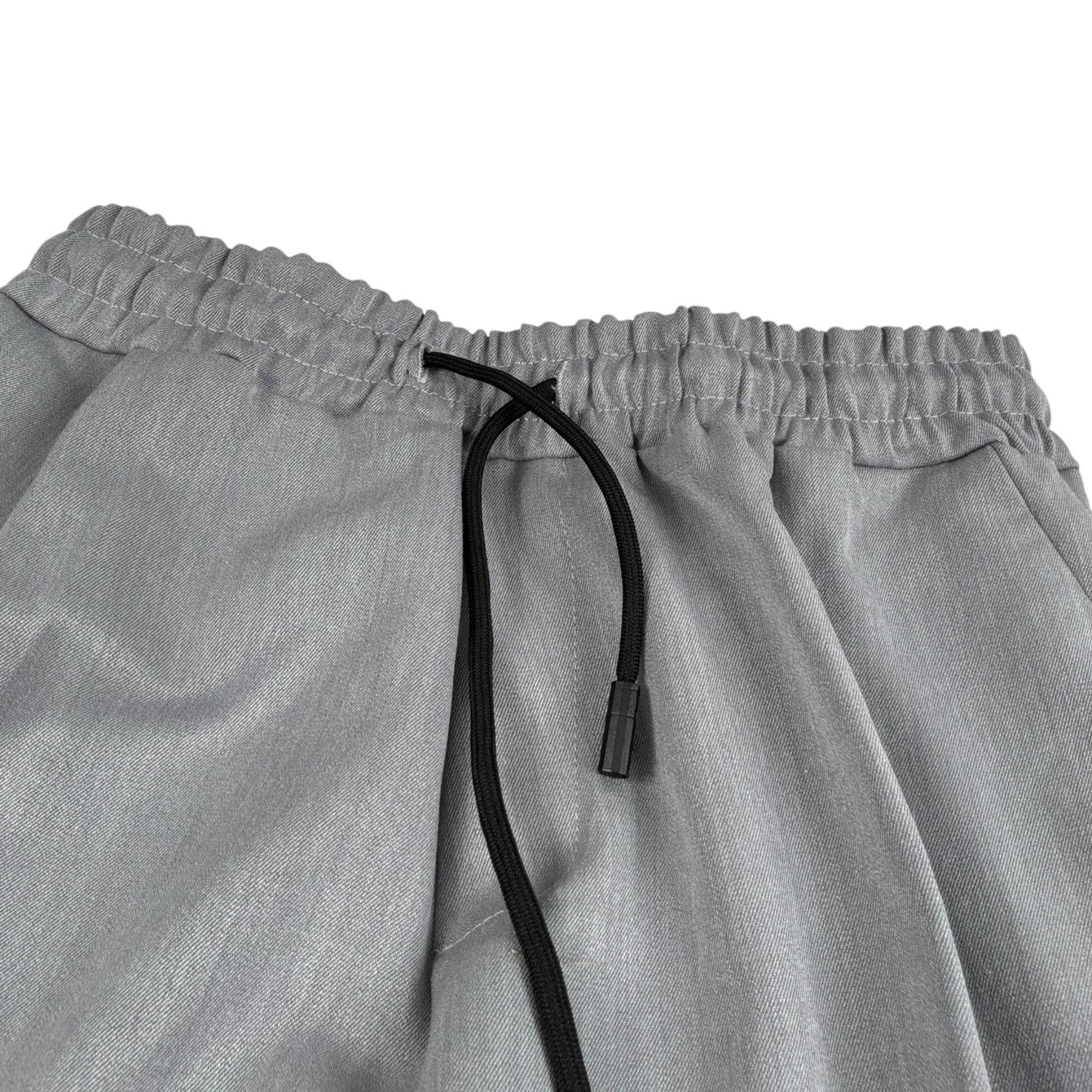 Numbers Pantalone tinta unita con Elastico In Vita Grigio per Bambino 25IPA120 GRIGIO NUMBERS 