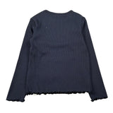 Only Shirt tinta unita Girocollo Blu per Bambina 15343154 BLU ONLY 