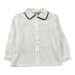 Paio Crippa Camicia tinta unita con Colletto Bianco per Bambino CHITARRAJ BIANCO PAIO CRIPPA 