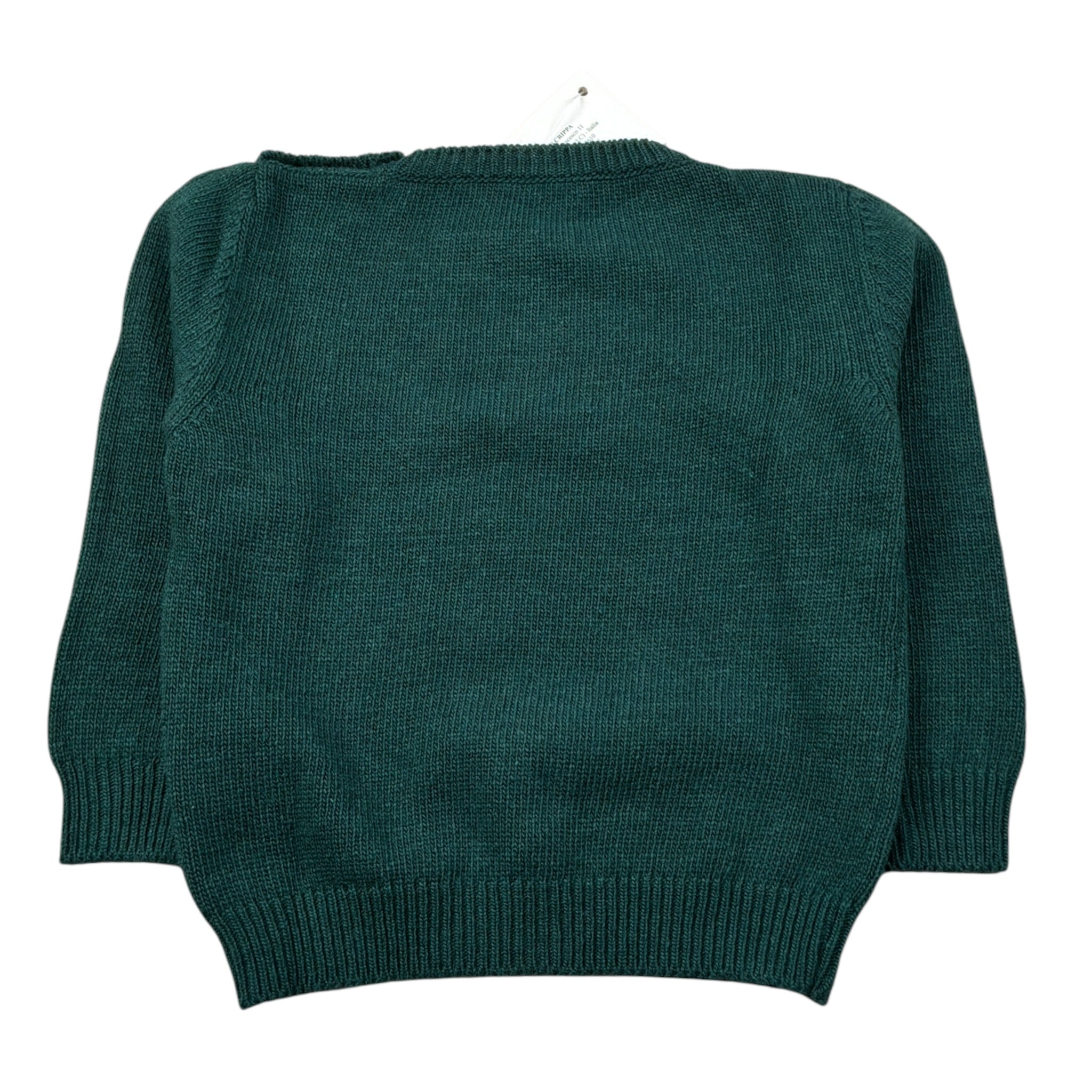 Paio Crippa Maglia Girocollo tinta unita Verde per Neonato DOBRIACO VERDE PAIO CRIPPA 