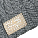 Paolo Pecora Cappello tinta unita con Logo Grigio per Bambino PP3509X GRIGIO PAOLO PECORA 