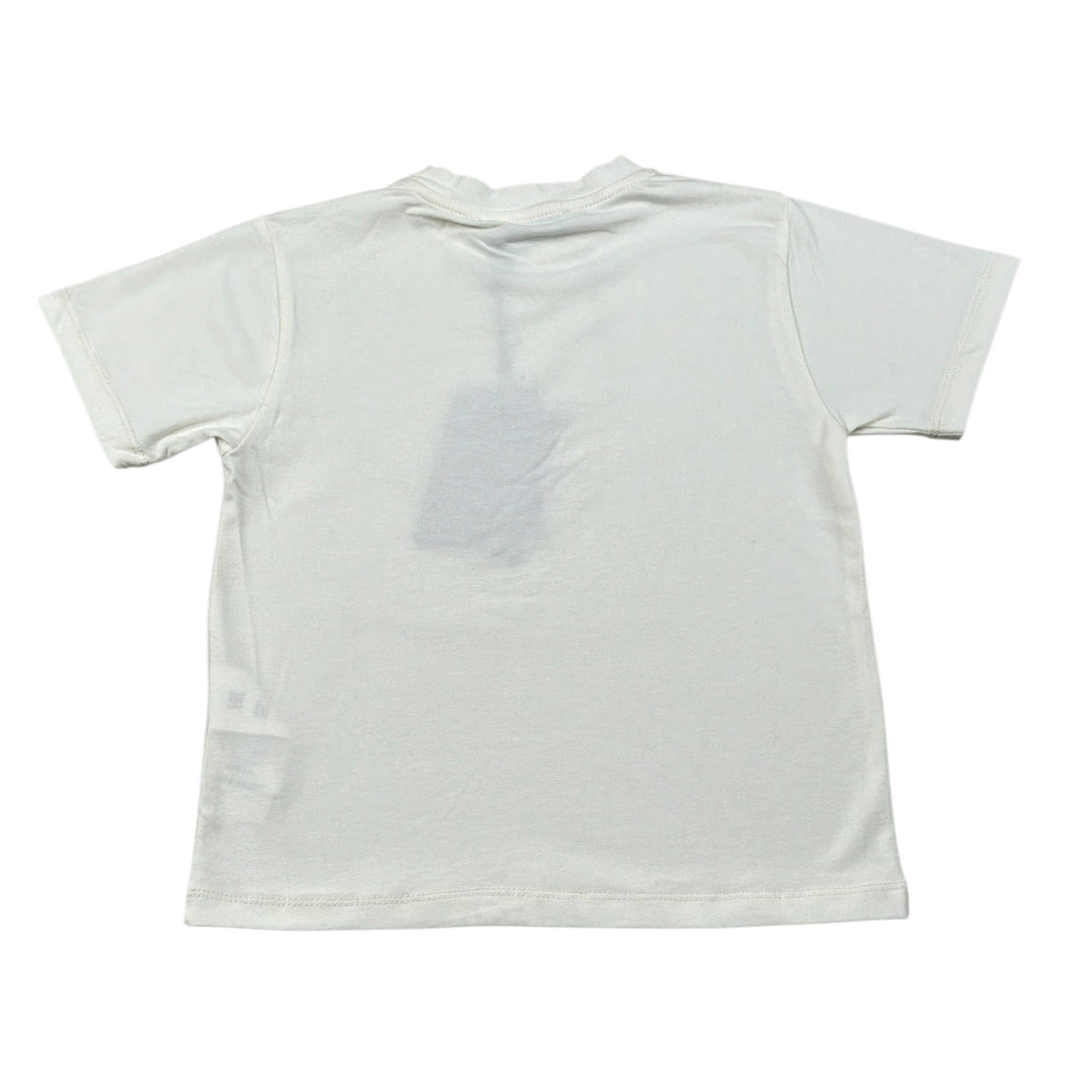 Paolo Pecora T-Shirt Giroollo tinta unita Panna per Bambino PP3736 PANNA PAOLO PECORA 