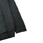 Paolo Pecora Cardigan tinta unita Nero per Neonato PP3747N NERO PAOLO PECORA 