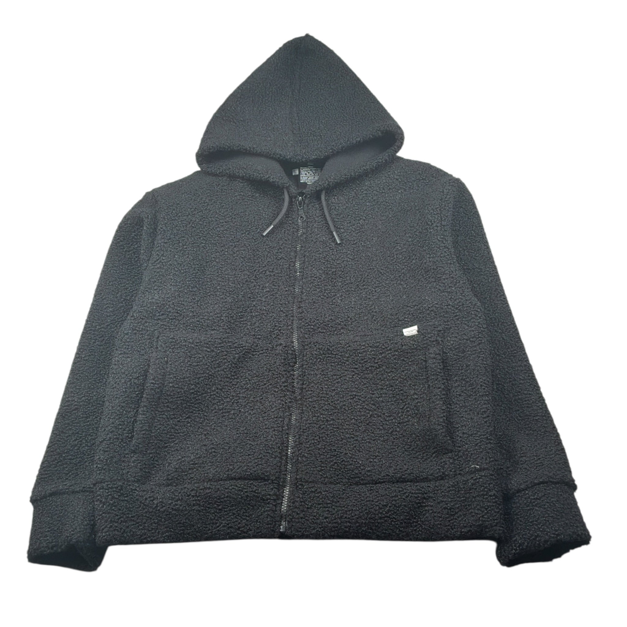 Paolo Pecora Felpa con Zip E Cappuccio tinta unita Modello Teddy Nero per Bambino PP3799 NERO PAOLO PECORA 