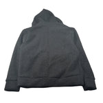 Paolo Pecora Felpa con Zip E Cappuccio tinta unita Modello Teddy Nero per Bambino PP3799 NERO PAOLO PECORA 