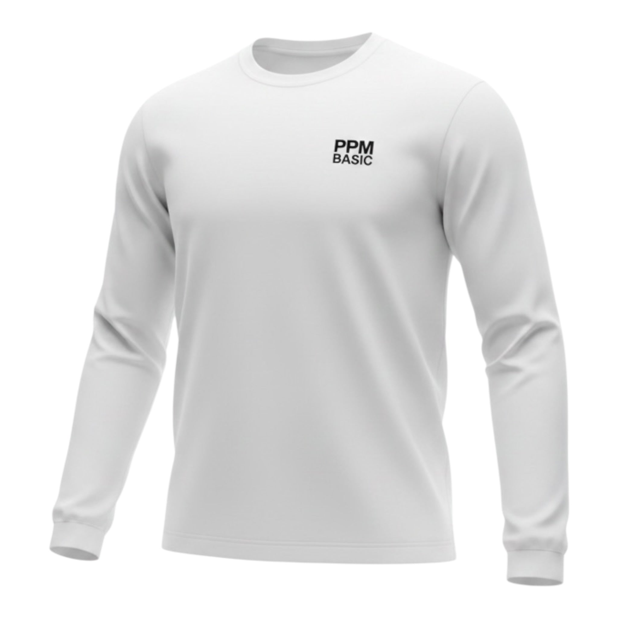 Paolo Pecora Shirt tinta unita Girocollo con Stampa Bianco/Nero per Bambino PP3845 BAINCO/NERO PAOLO PECORA 